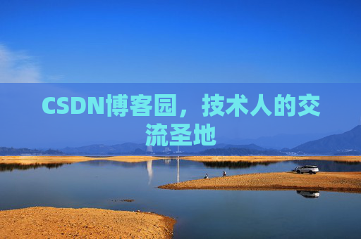 CSDN博客园，技术人的交流圣地